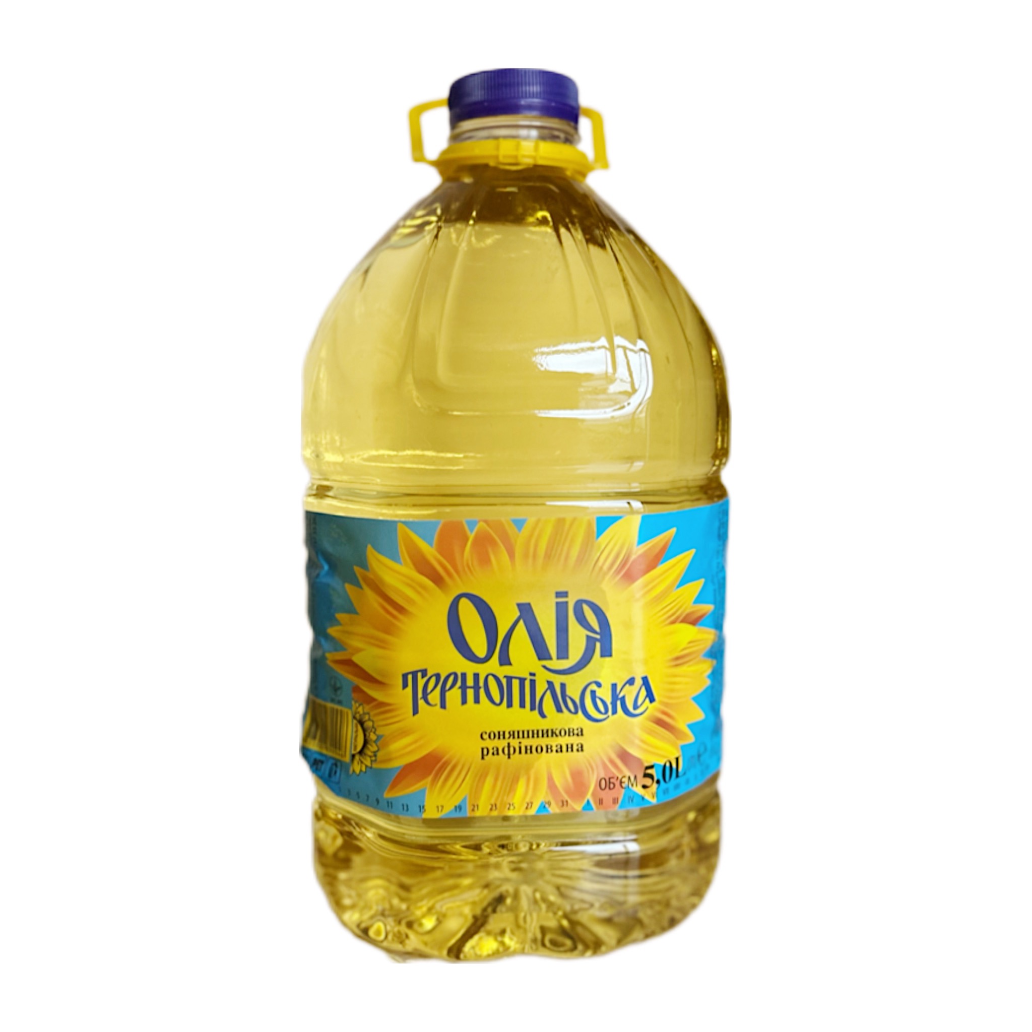 Олія соняшникова рафінована "Тернопільська"